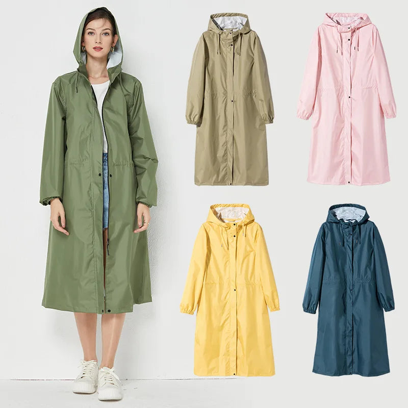 Women’s Lightweight Waterproof Raincoat | Breathable Outdoor Jacket