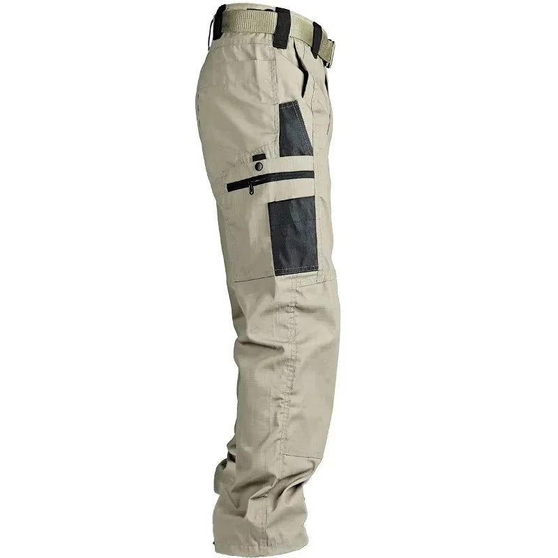 Waterproof Multi-pocket Cargo Pants for Men | Hiking & Casual Wear