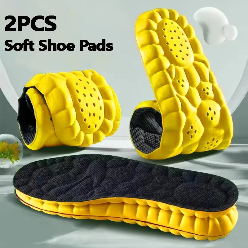 4D Cloud Technology Sports Insoles | Soft, Breathable Comfort