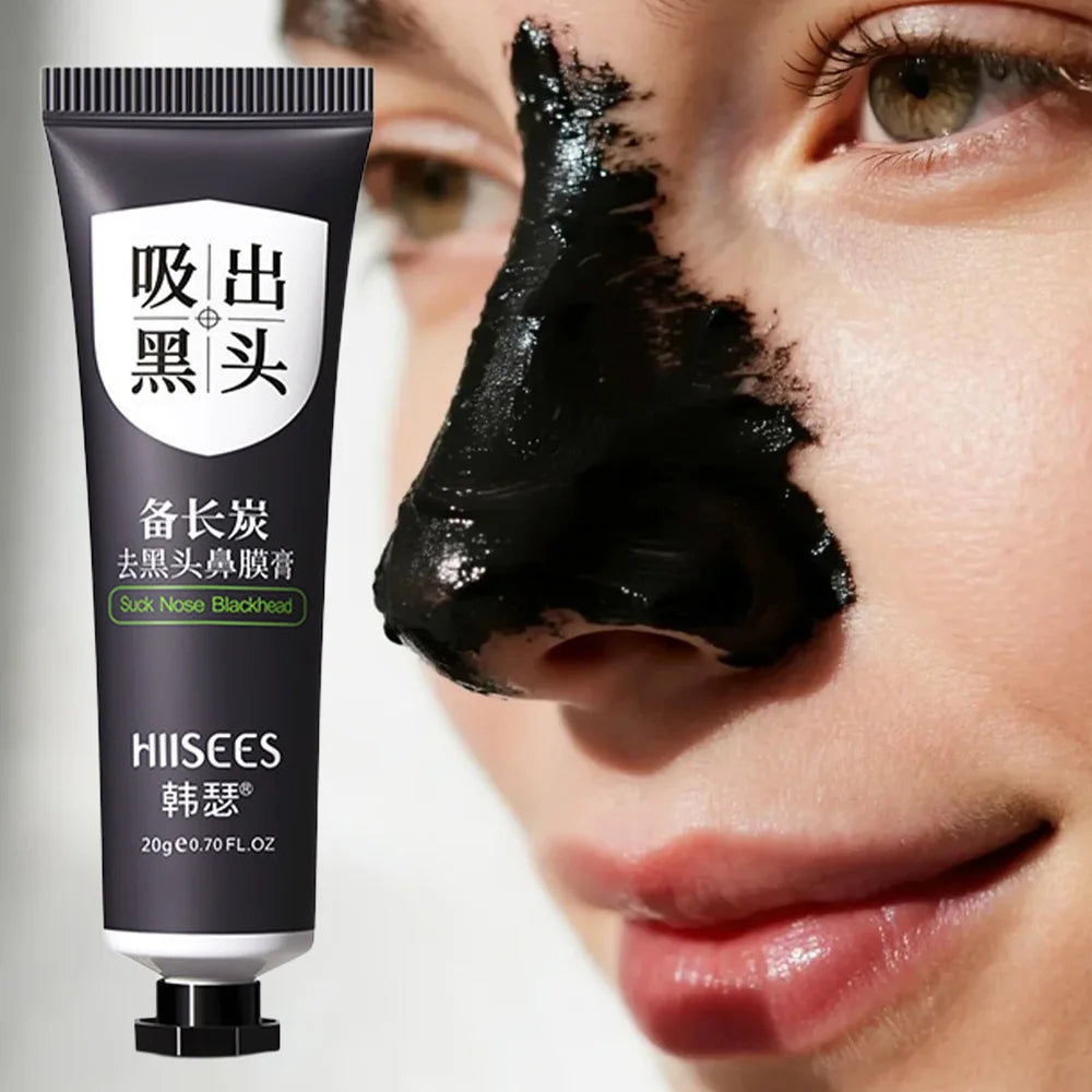 Bamboo Charcoal Blackhead Remover Mask | Pore Shrink & Acne Care