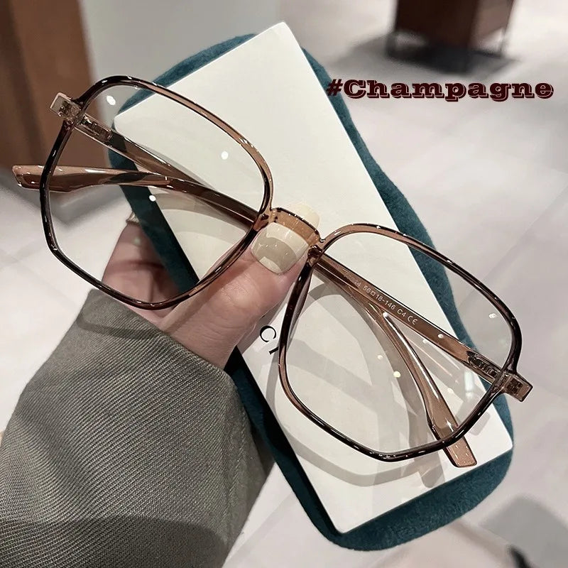 Ultra Light Trendy Square Frame Eyeglasses for Men & Women