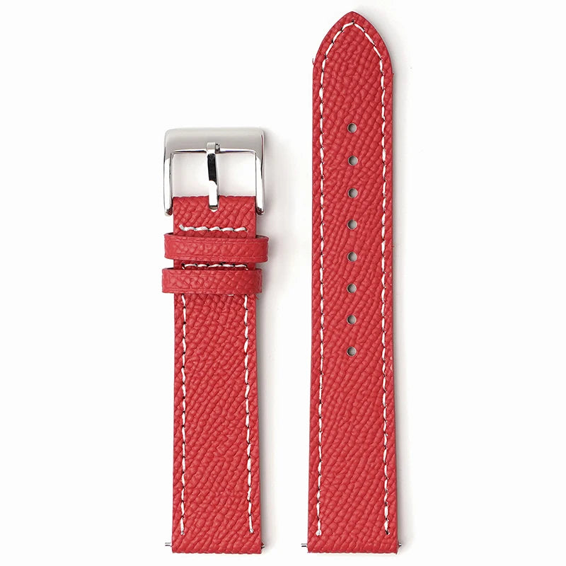 Calfskin Leather Watch Strap | Quick Release, Handmade Design