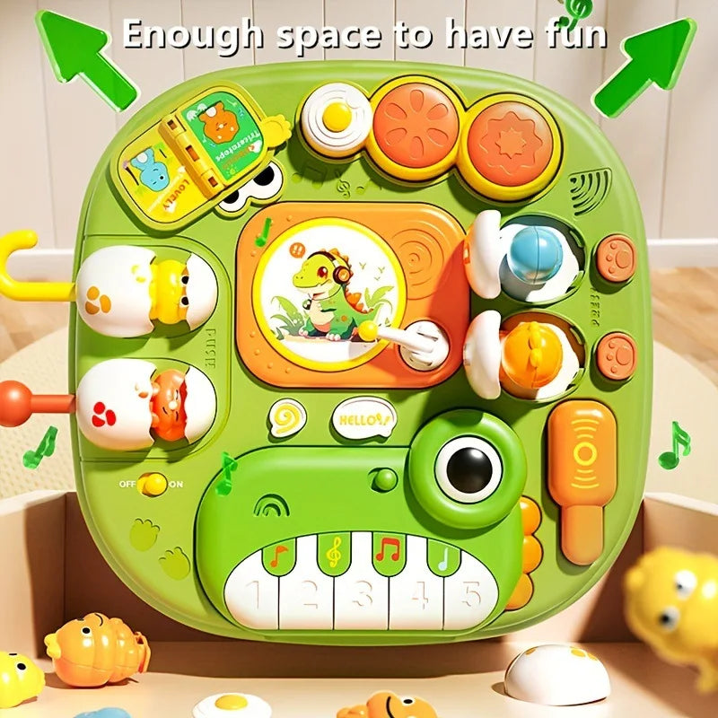 Portable Infant Learning Table | Interactive Montessori Toy
