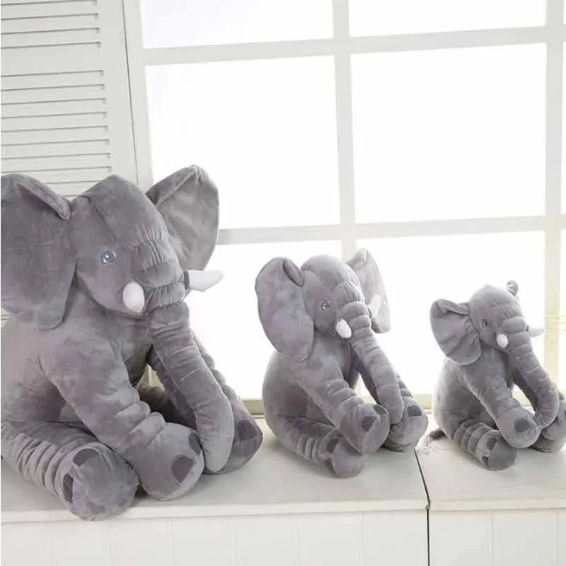 40cm Soft Elephant Plush Toy | Adorable Baby Pillow Decoration