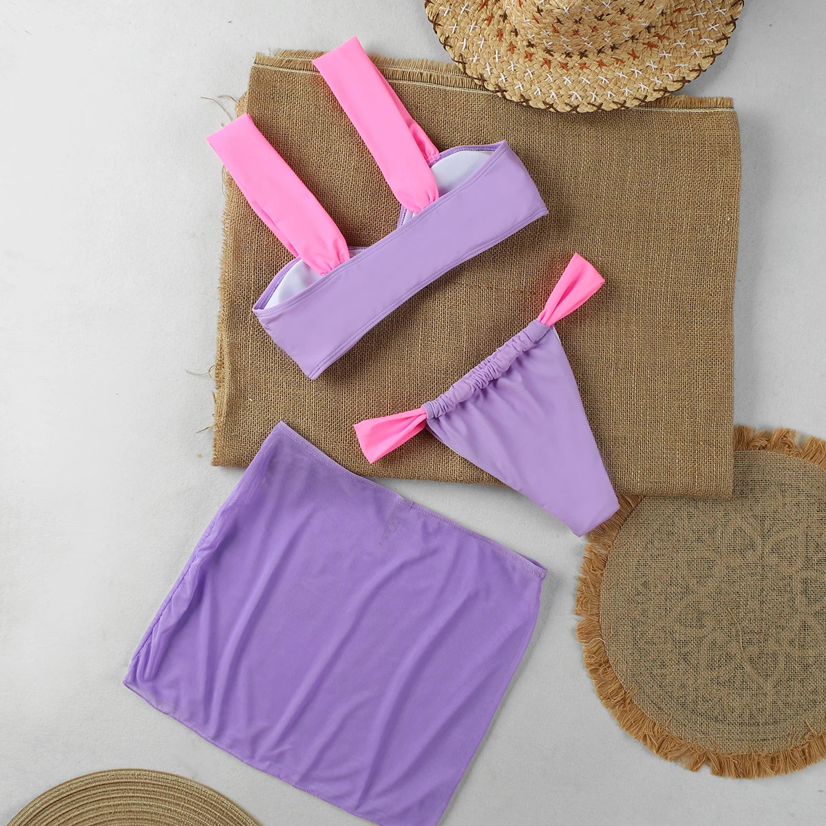 3-Piece Micro Bikini Set | Sexy Women's Swimwear for Summer