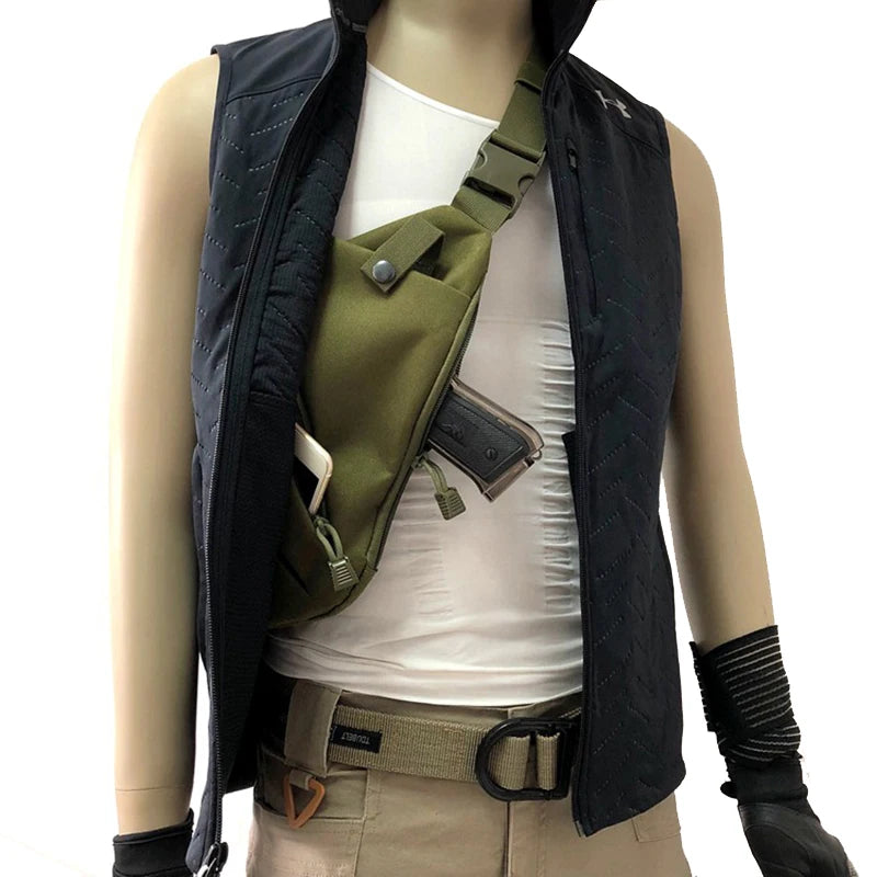 Multifunctional Concealed Tactical Storage Gun Bag | Anti-Theft Design