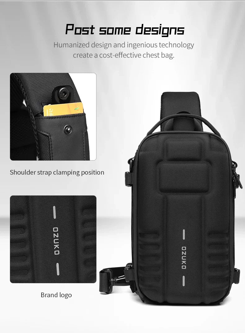 Multifunctional Waterproof Tactical Shoulder Bag | Large Capacity