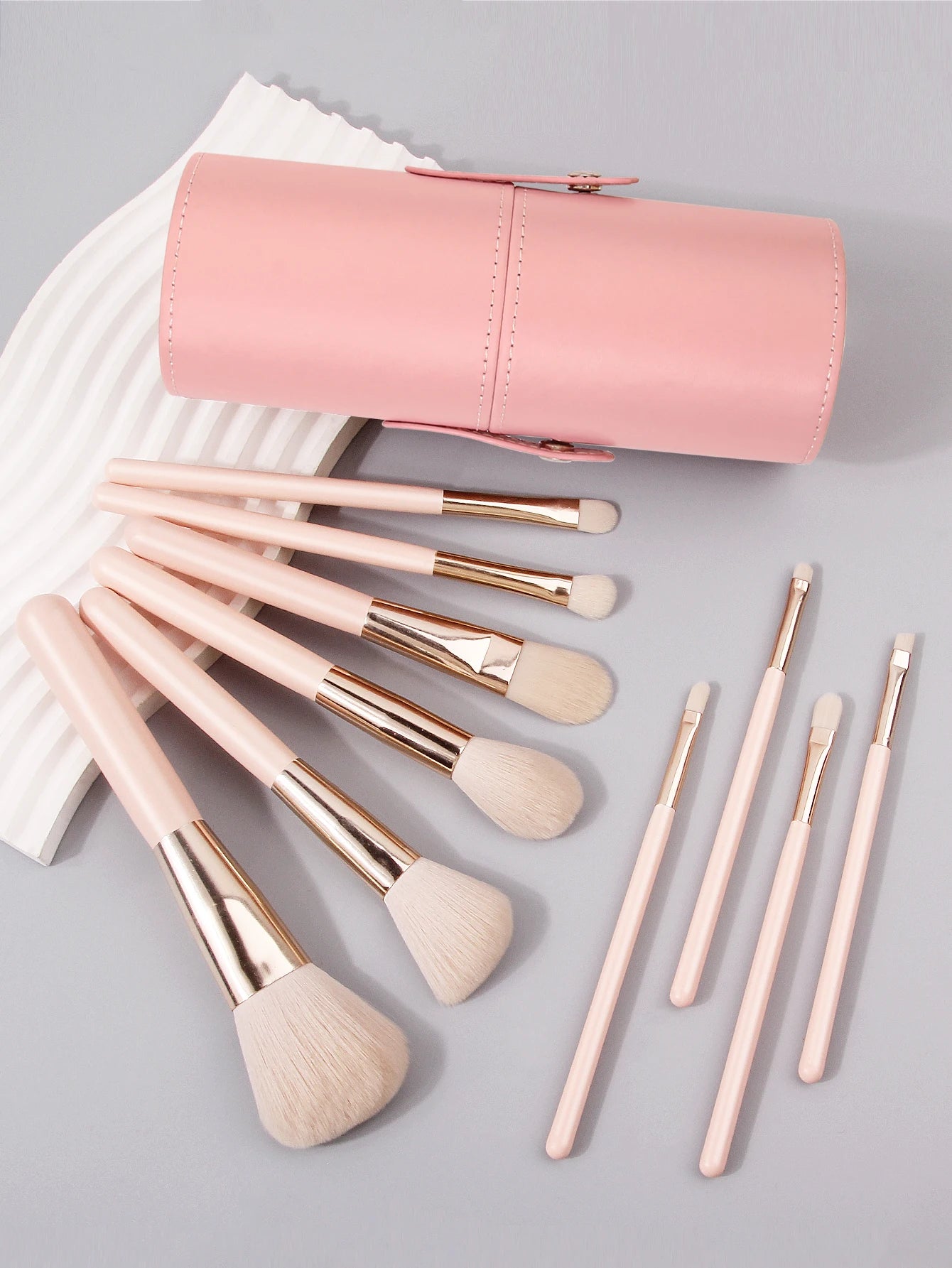 11-Piece Professional Makeup Brush Set | Luxury Beauty Tools