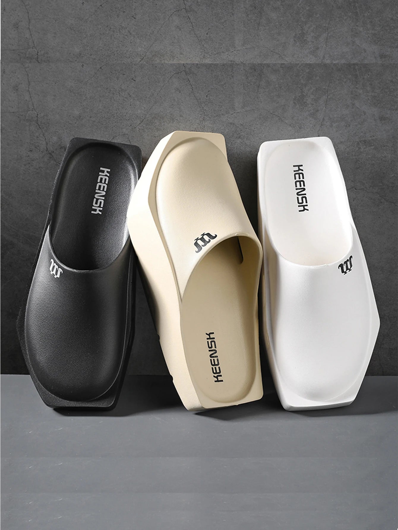 Men's Casual Solid Color Eva Beach Slip-On Slippers | Summer Comfort