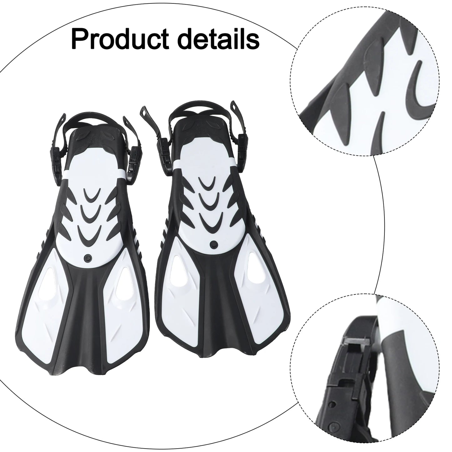 Adjustable Snorkeling Fins | Perfect for Diving and Swimming