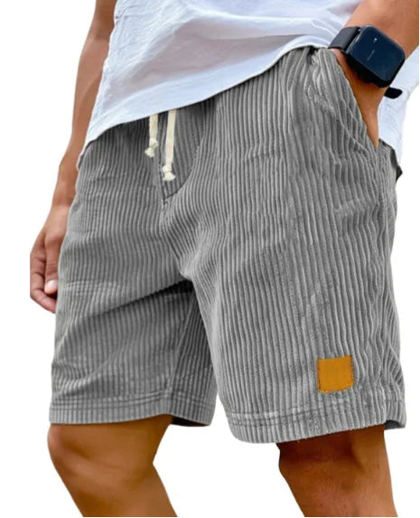 Men's Retro Corduroy Casual Shorts | Stylish Summer Essential
