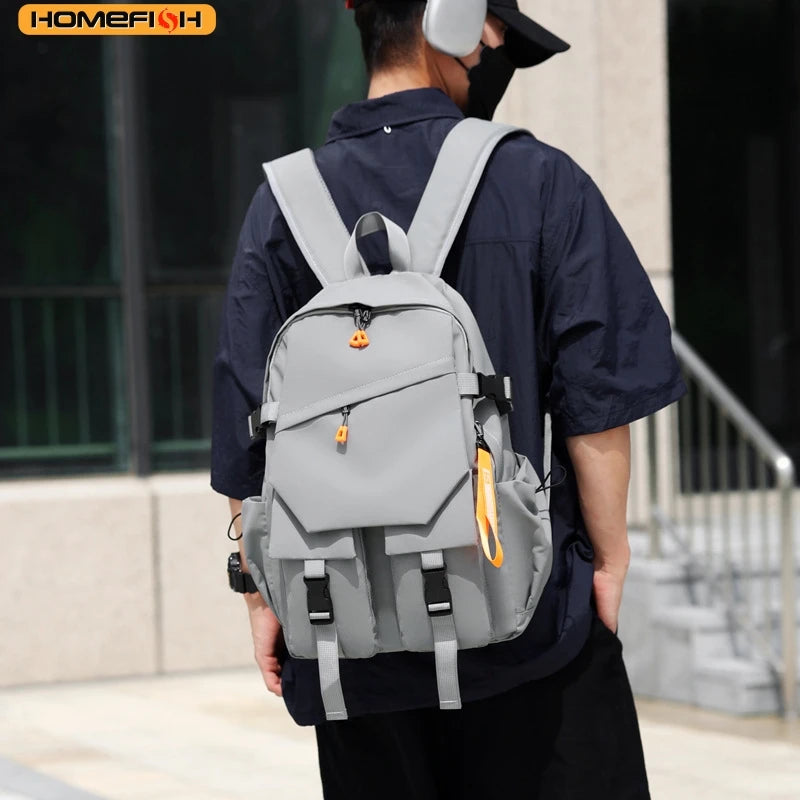 Mochila impermeable de lujo para hombre | Bolsa espaciosa para viajes y escuela