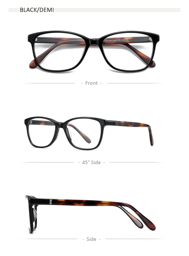 Fashionable Square Acetate Prescription Glasses for Women | 2026