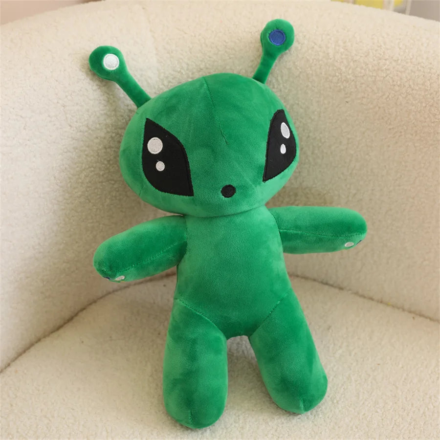 30cm Green Alien Plush Toy | Soft Anime Tentacled Doll