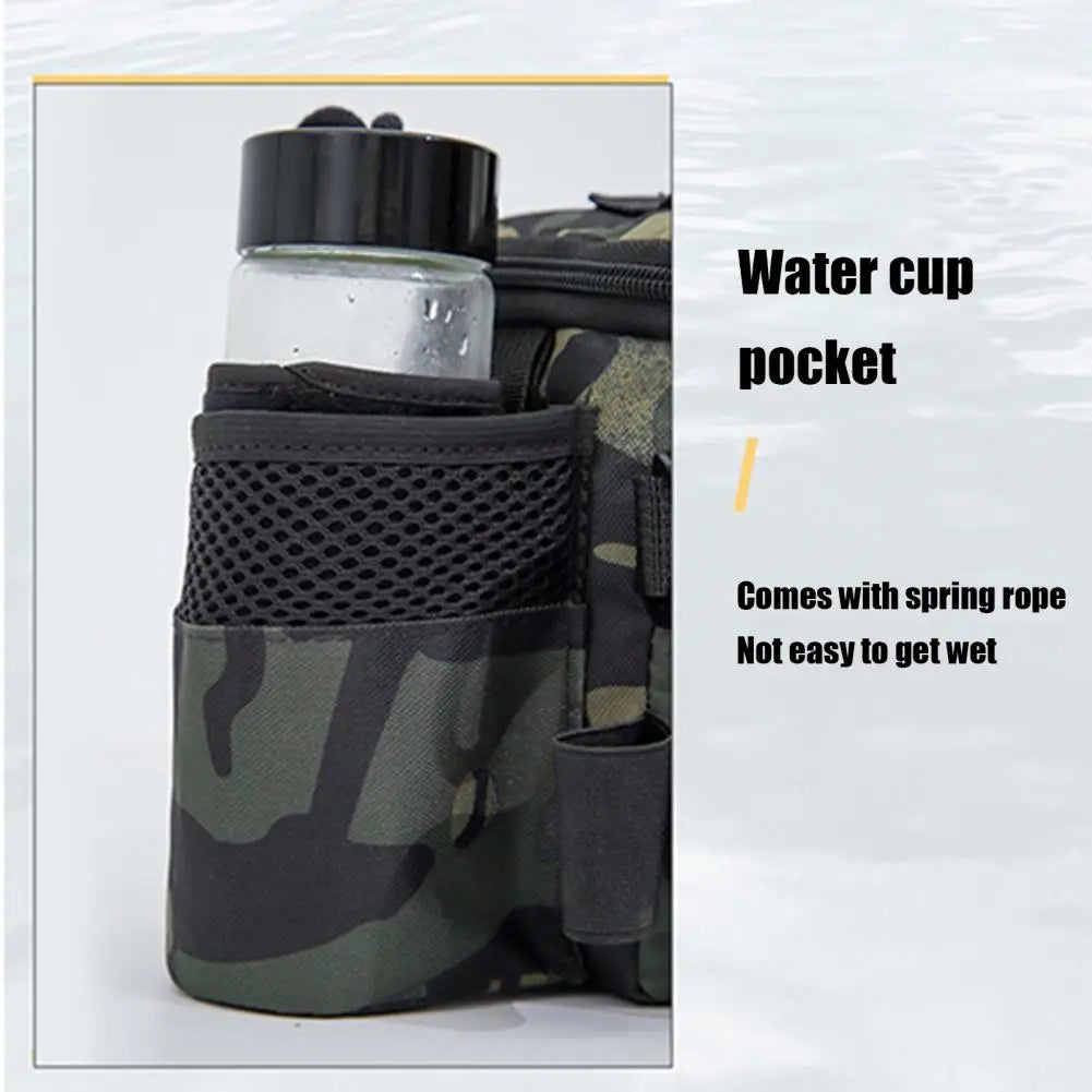 Portable Fishing Tackle Shoulder Bag | Multi-Purpose Outdoor Storage