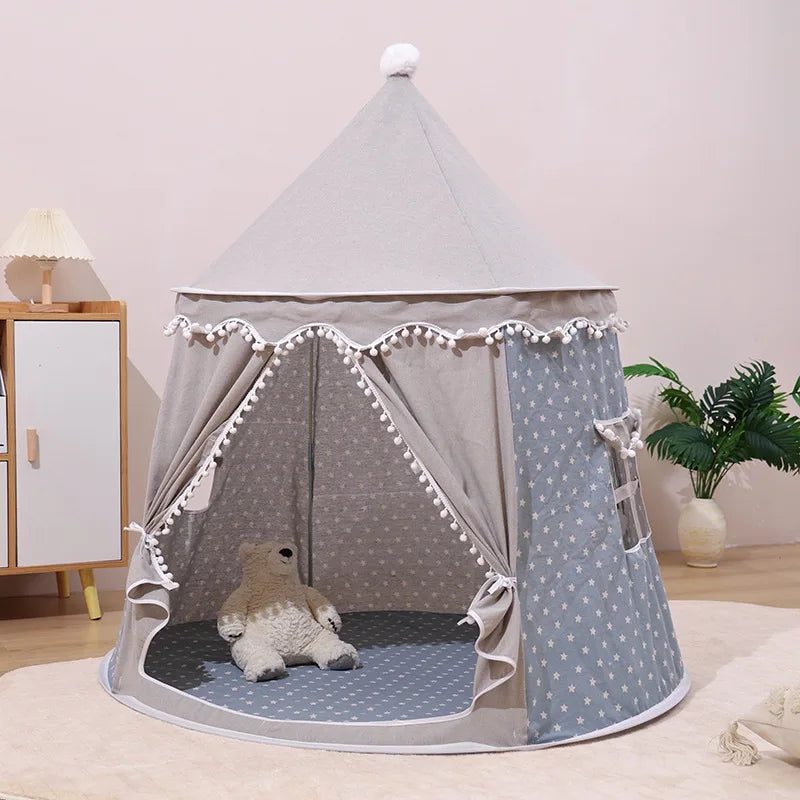 Large Kids Teepee Tent | Foldable Playhouse for Outdoor Adventures