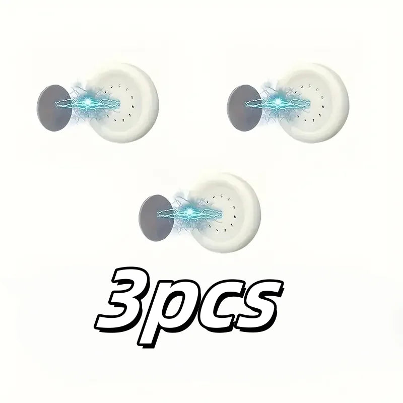 3pcs No Drill Magnetic Remote Holder | Space-Saving Wall Mount