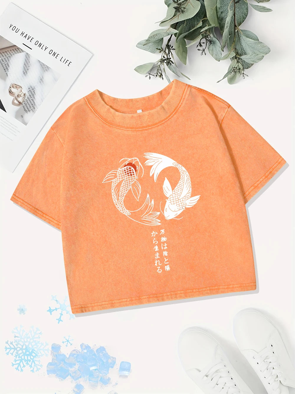 Casual Cotton Crop Tops for Women | Stylish Streetwear T-Shirts