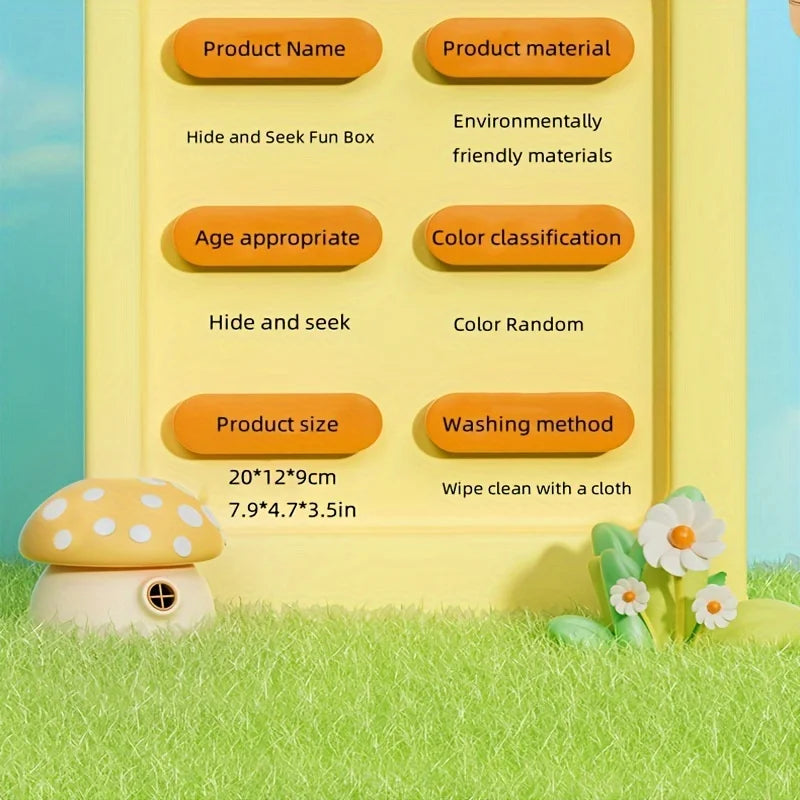 Montessori Pop-Up Animal Toys | Enhance Logic & Motor Skills