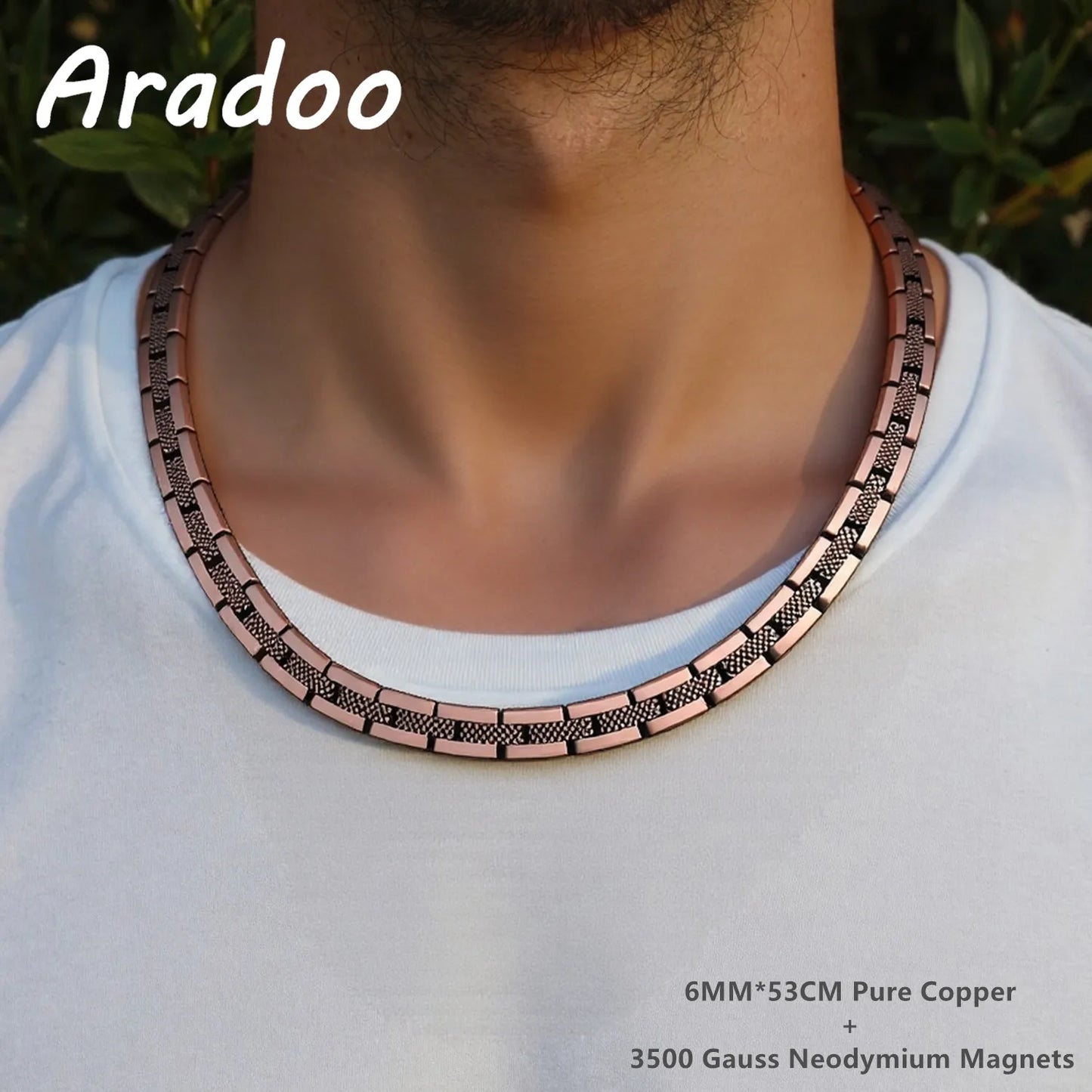 Pure Copper Serpentine Pattern Necklace | Luxury Jewelry Gift