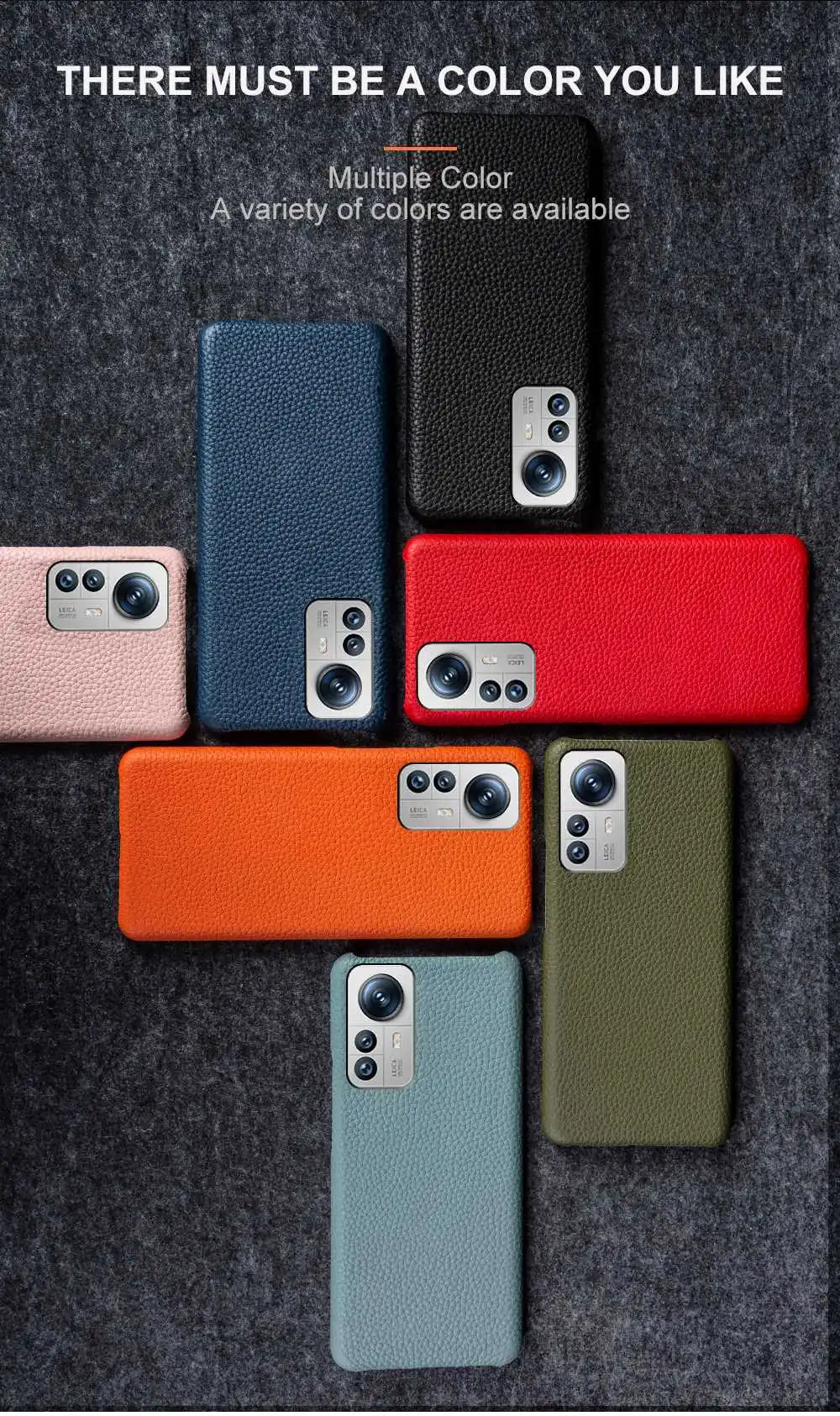 Luxury Genuine Leather Case for Xiaomi Phones | Shockproof Protection