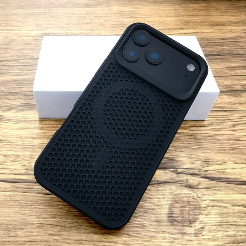 Luxury Heat Dissipating Hard Case for iPhone 17 Series