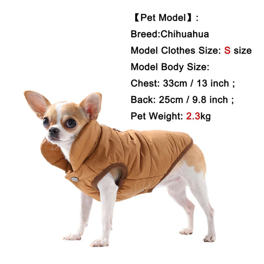 Chaleco polar cálido para mascotas | Ropa acogedora de invierno para mascotas