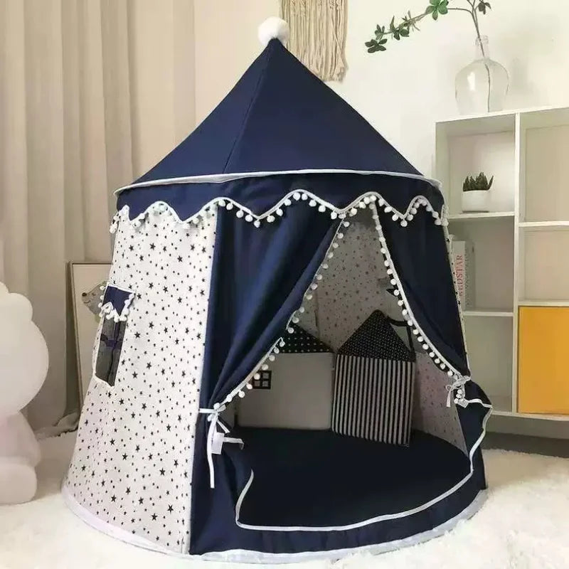 Large Folding Toy Tent for Kids | Perfect Playhouse Castle