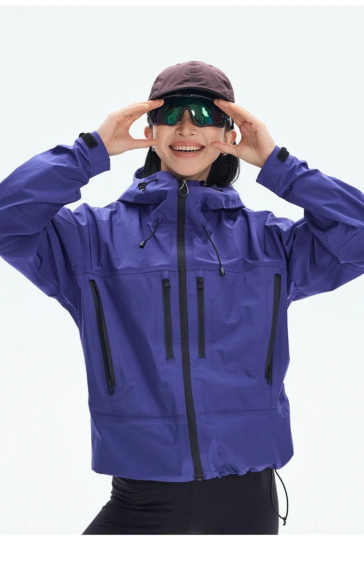 Premium Waterproof Multi-Pocket Utility Mountain Jacket for All Seasons