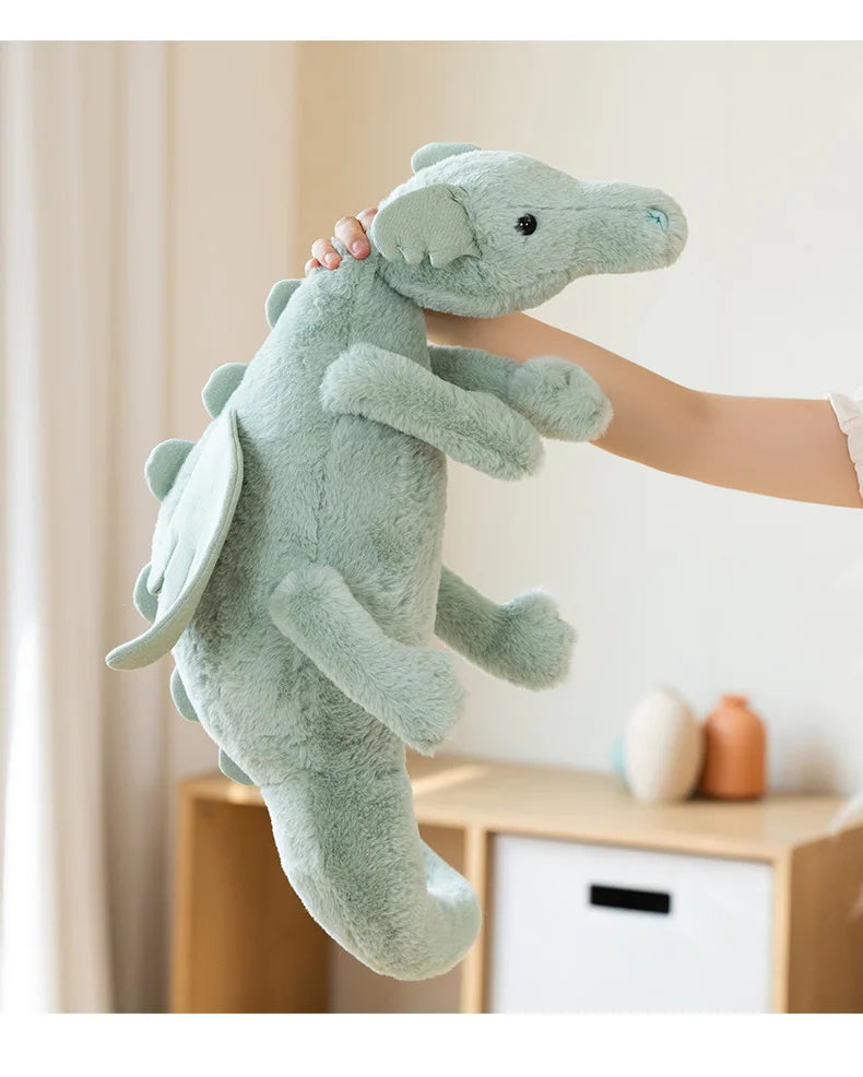 Cute Cartoon Dragon Plush Doll | Adorable Dinosaur Pillow Toy