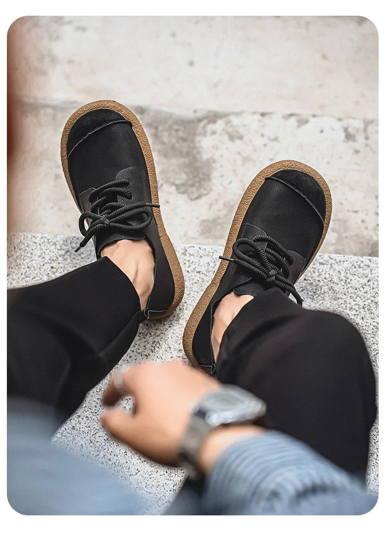 Waterproof Casual Men's Shoes | Trendy Driving Footwear