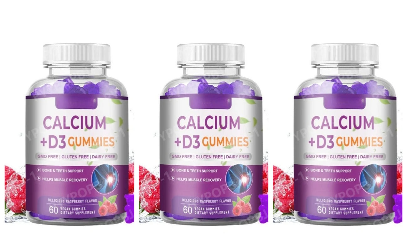 Calcium Vitamin D3 Gummies with Magnesium & Zinc | Bone Support