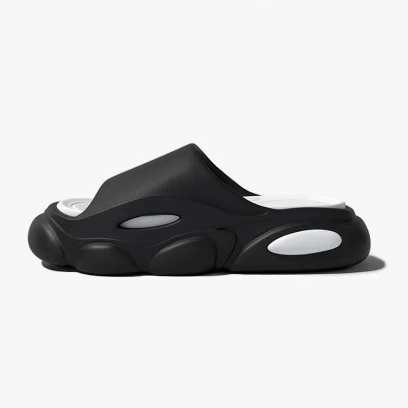 Men's Summer Sandals - Soft Cloud House Platform Slides for Beach