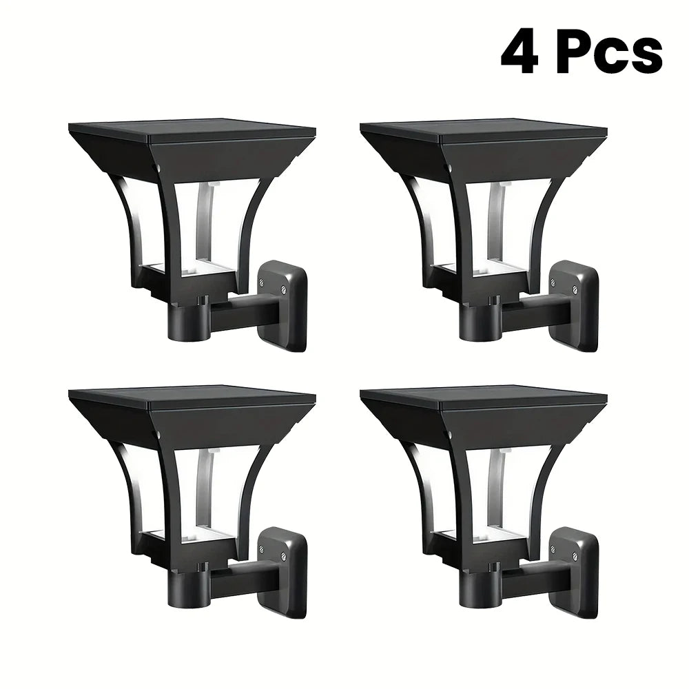 Outdoor Solar Powered Wall Lights | LED Waterproof Garden Lighting