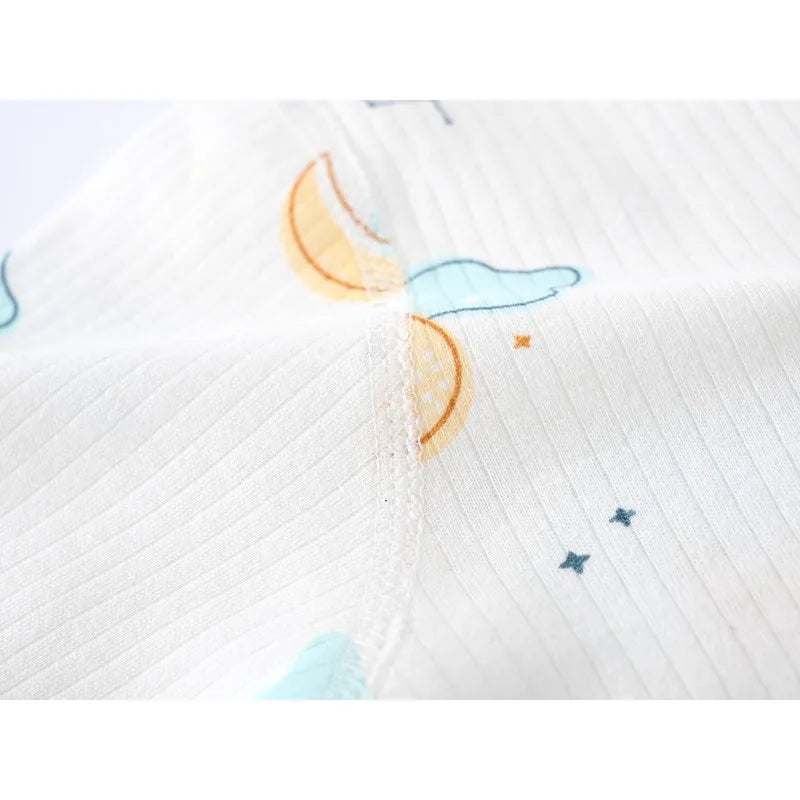 Cute Newborn Baby Romper | Soft Cotton Moon Pattern Bodysuit