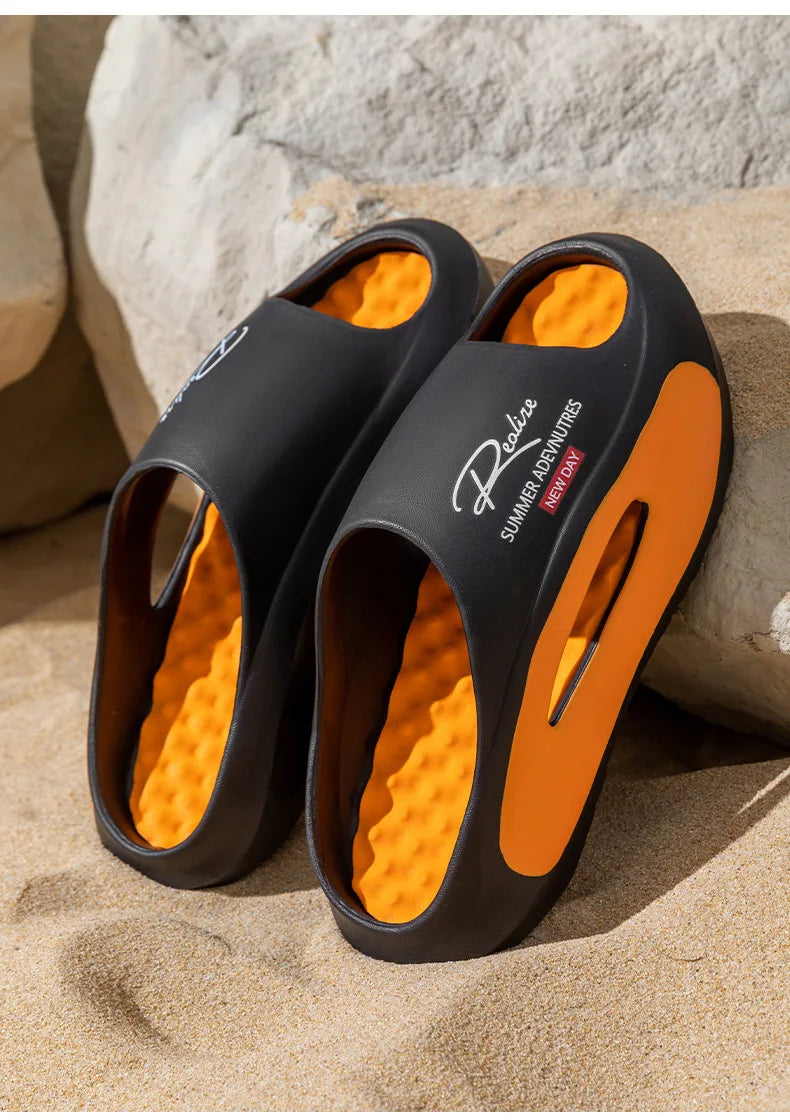 Unisex Soft EVA Anti-Slip Leisure Slippers for Indoor & Outdoor