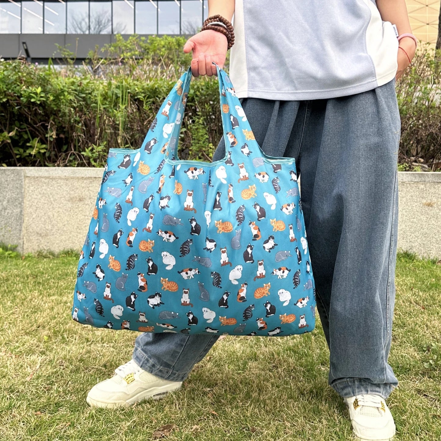 Bolso de Hombro de Gran Capacidad | Bandolera Ligera y Plegable