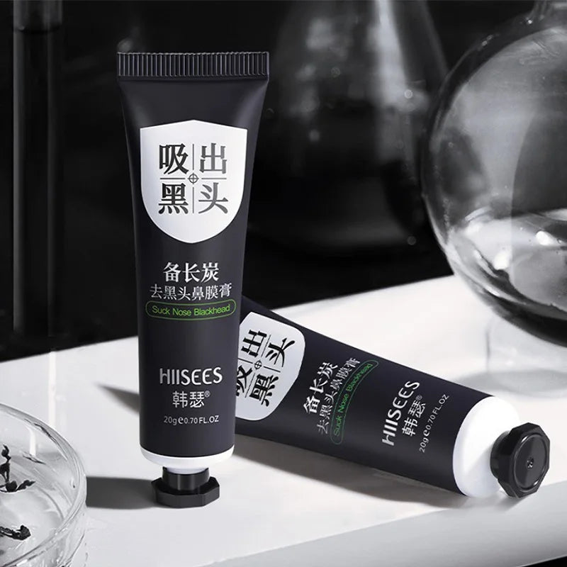 Bamboo Charcoal Blackhead Remover Mask | Pore Shrink & Acne Care