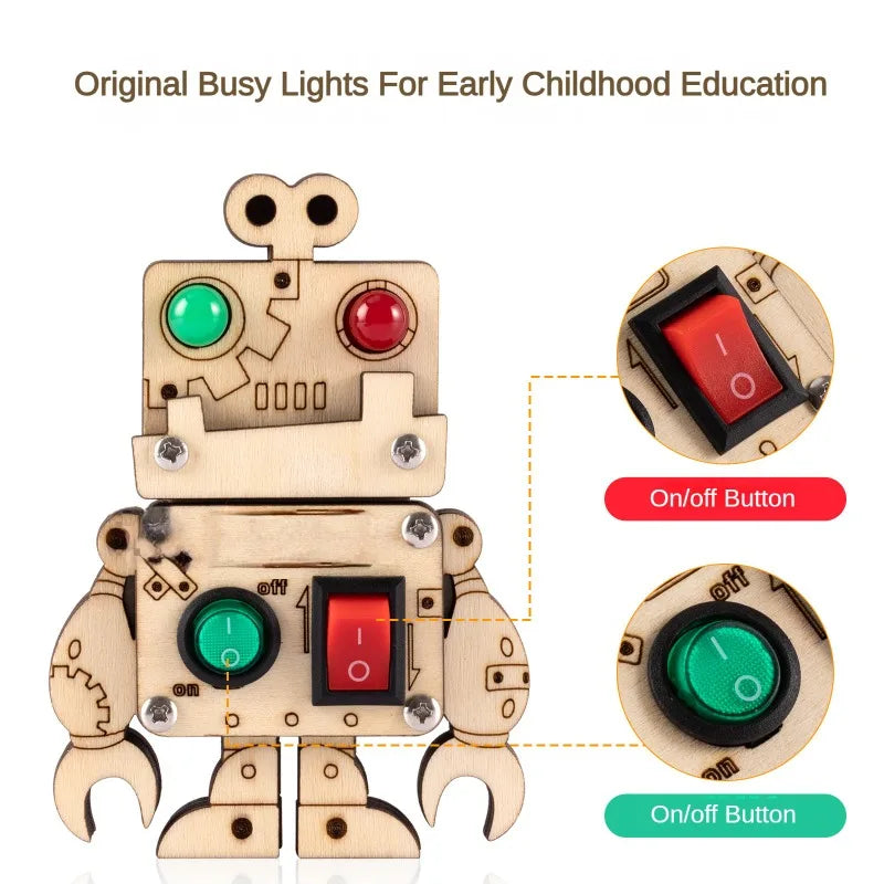 Engaging Montessori Busy Board | Educational Wooden Toy for Kids