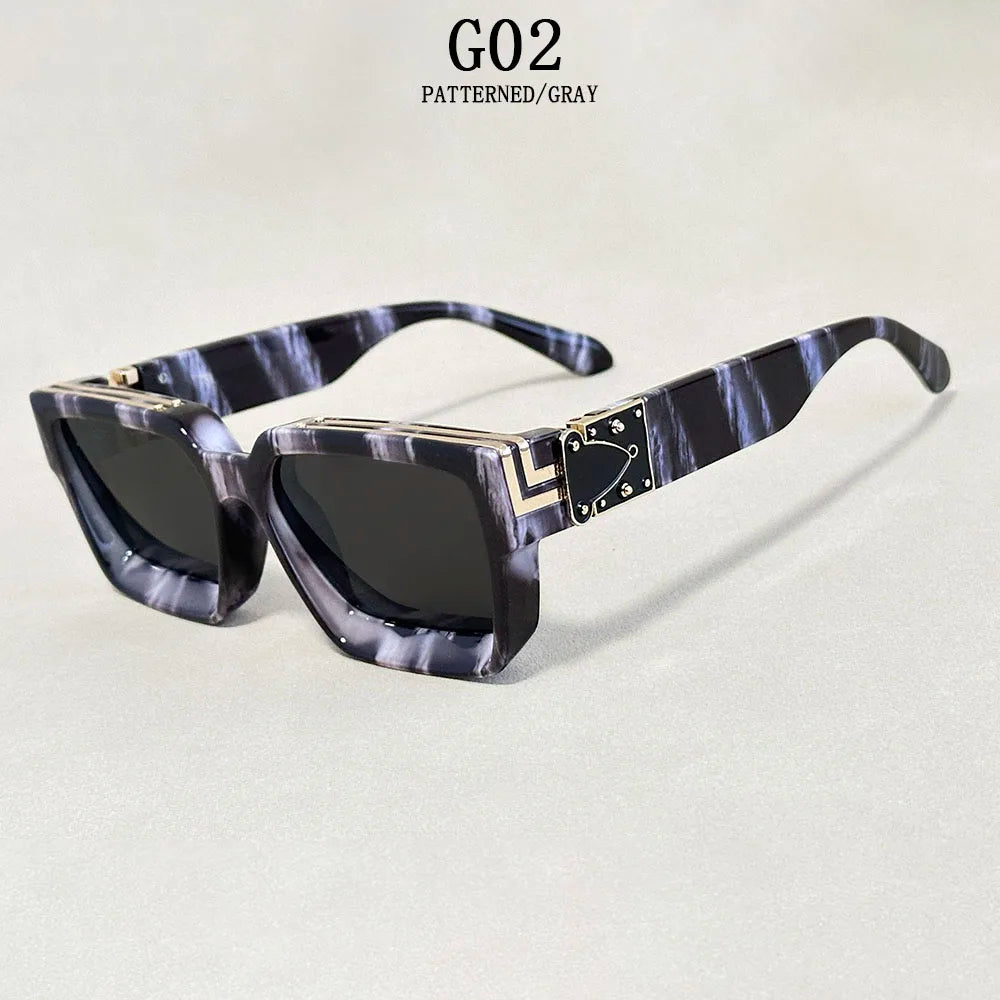 Vintage Square Sunglasses for Men & Women | Retro Style Eyewear