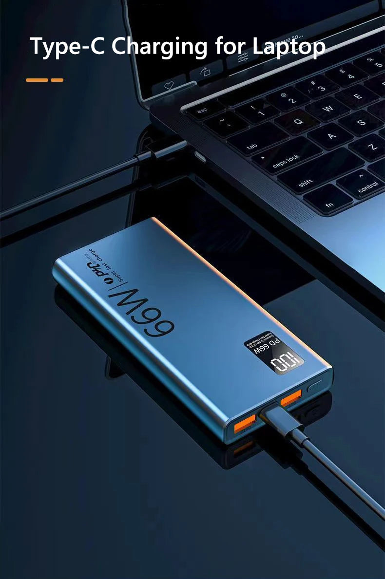 50000mAh Portable Power Bank | 66W Fast Charging Solution