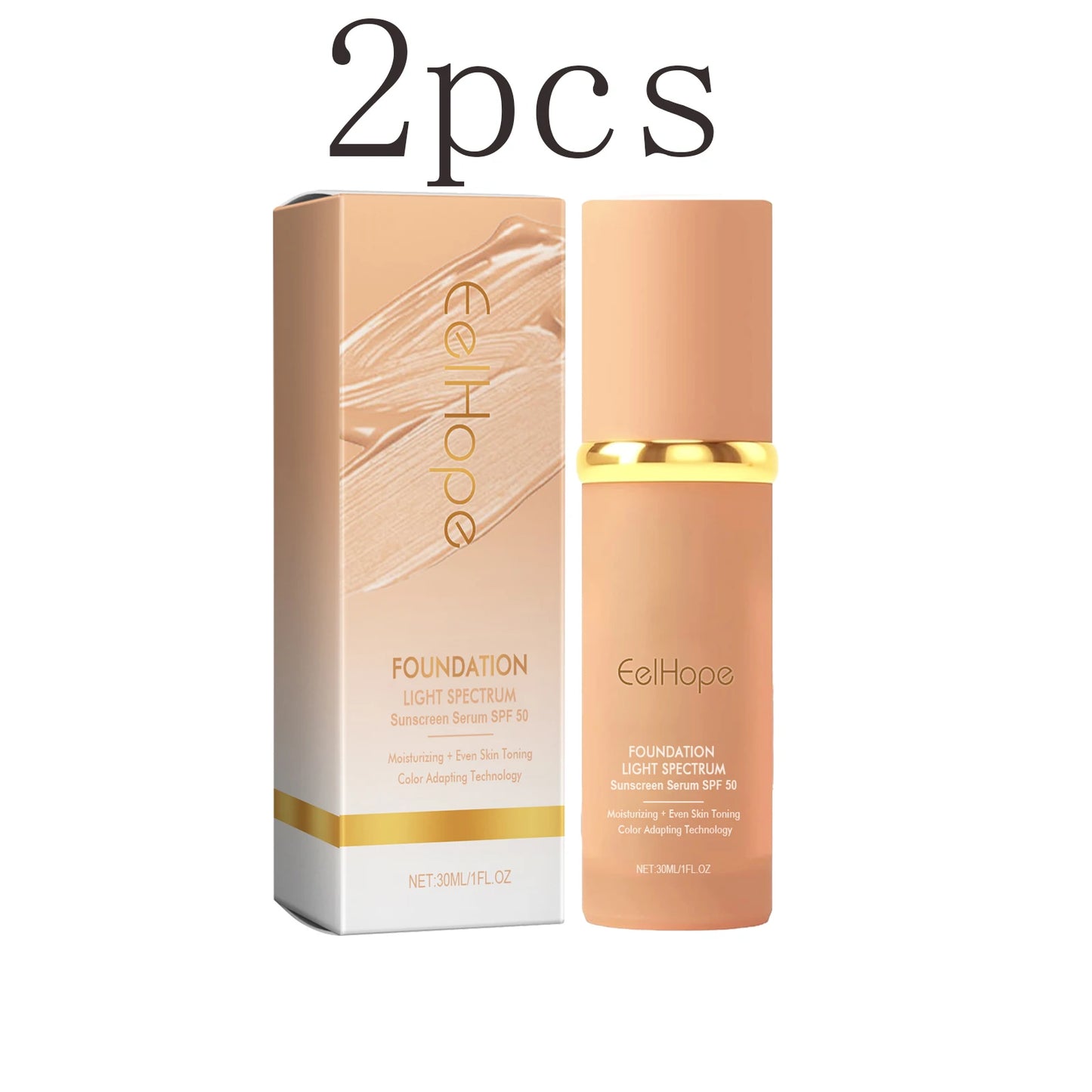 Skin-Nourishing Natural Finish Foundation | Moisturizing Concealer