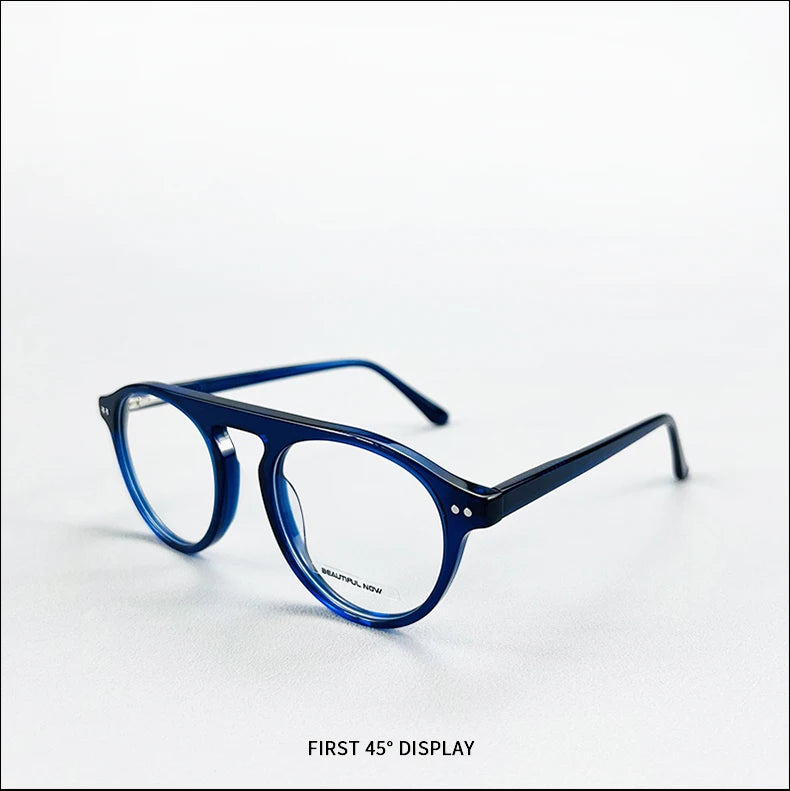 Unisex Rectangle Eyeglass Frames with UV Protection | Stylish and Versatile