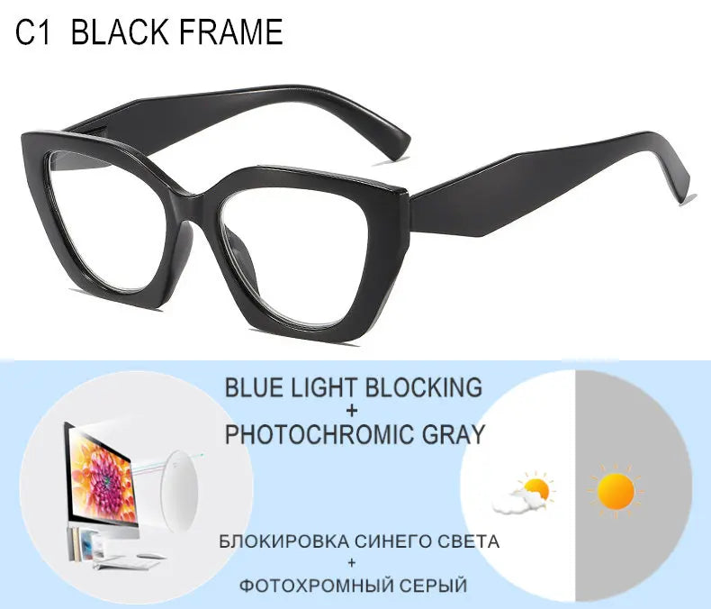 Custom Prescription Glasses for Myopia | Stylish Blue Light Protection