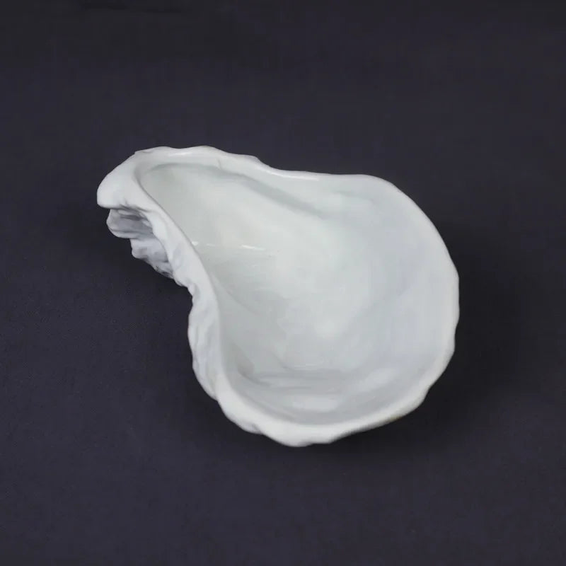 Ceramic Oyster Plate | Elegant Tableware for Dining & Events