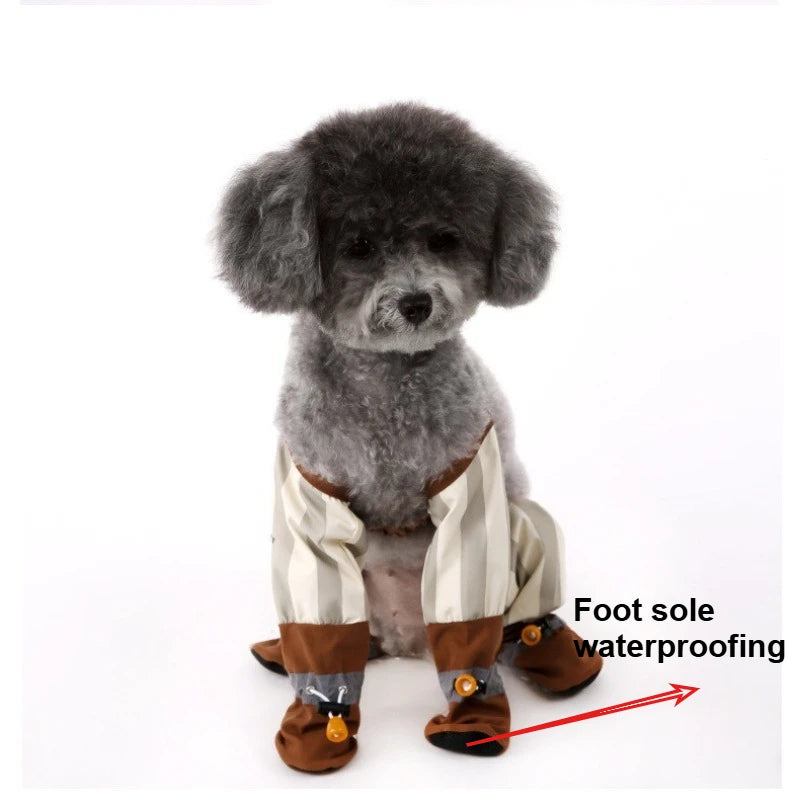 Reflective Anti-Slip Dog Jumpsuit | Dustproof Pet Pants