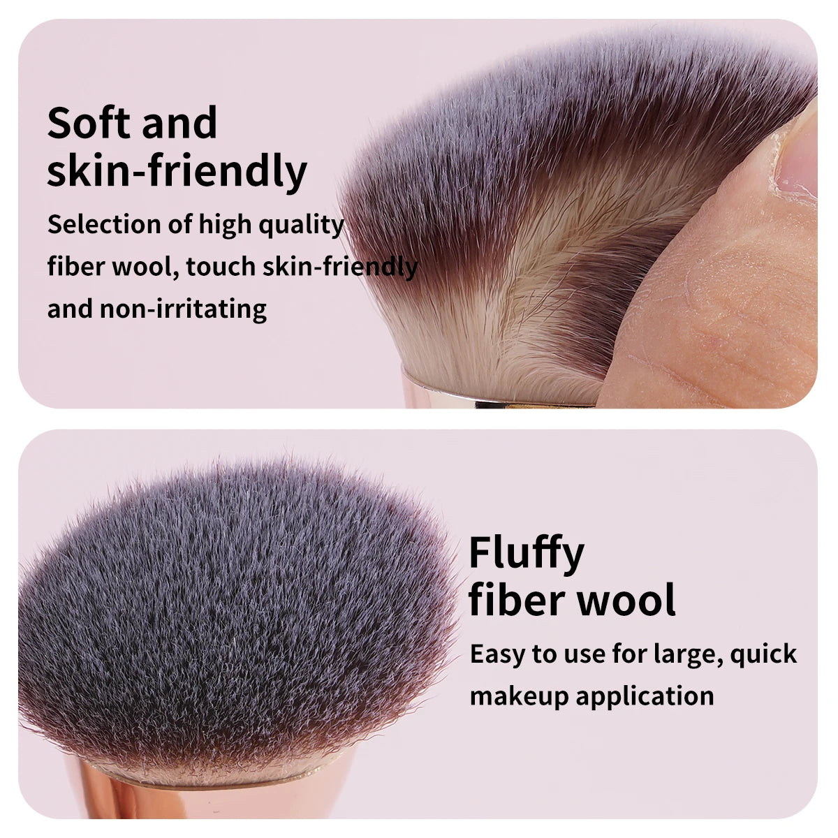 5pcs Makeup Brush Set | Essential Brushes for Stunning Beauty Looks