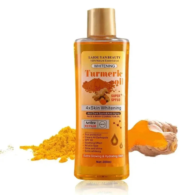 200ml Turmeric Essential Oil Moisturizer | Deep Hydration Face Serum