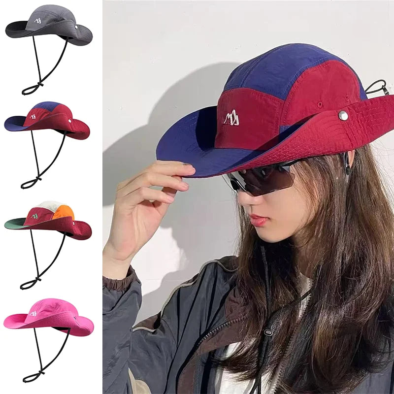 Breathable Quick-Drying UV Protection Hiking Bucket Hat