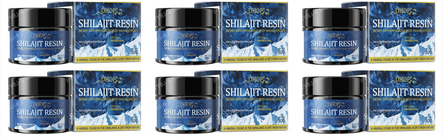 Natural Shilajit Resin Supplement | Daily Energy & Immune Support